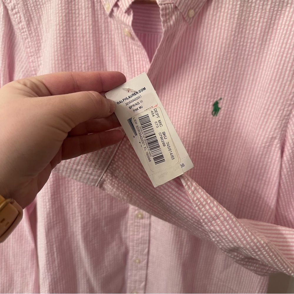 Ralph Lauren Pink Boys Shirt - Picture 2 of 5